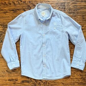 Light Blue Kids Button Down Shirt